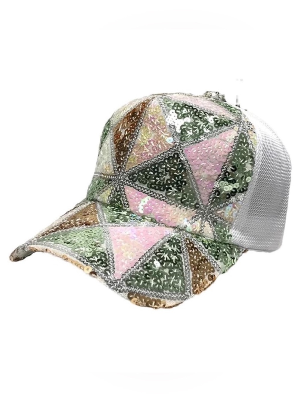 Women's Sequined Baseball Cap